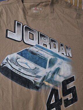 Brand new jordan nascar 45 t shirt